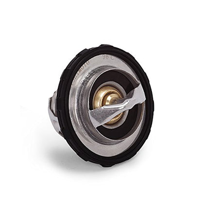 MISHIMOTO MMTS-XD-16H Mishimoto MMTS-XD-16H High-Temperature Low Temp Thermostat & CNC Housing Compatible With Nissan Titan XD 2016-2019