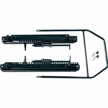 RUGGED RIDGE 13201.03 Rugged Ridge Seat Slider - Fits 1976-1995 Jeep CJ & Wrangler YJ - OE Style - Durable Steel Construction - Sold Individually
