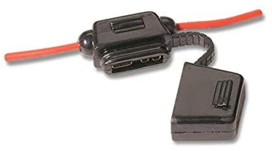 WIRTHCO 31820 WirthCo 31820 Battery Doctor in-Line Water-Resistant ATO/ATC Blade Fuse Holder with Cover 12 AWG