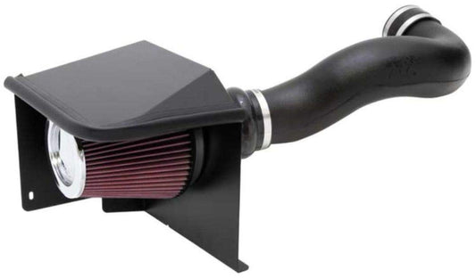 K&N FILTER 57-3058 K&N Cold Air Intake System: High-Flow Air Filter, Increase Performance & Towing: Compatible with 2007-2008 Chevy/GMC/Cadillac Silverado, Suburban, Tahoe, Sierra, Yukon, Escalade, Avalanche, 57-3058