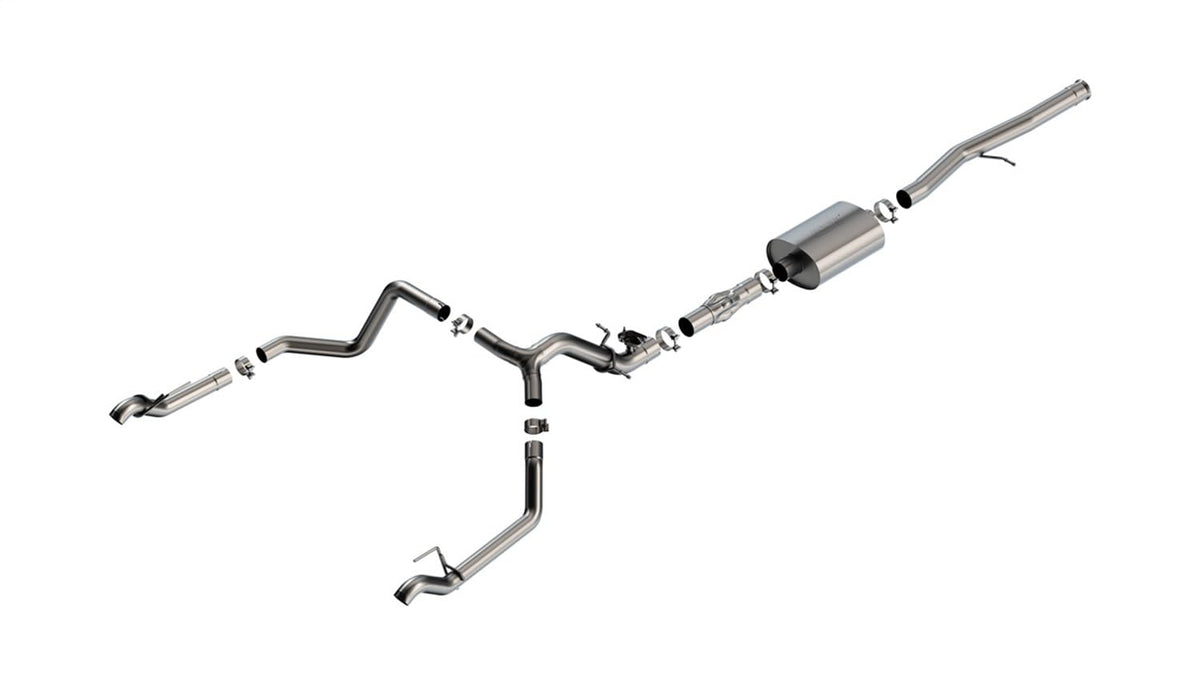 BORLA 140912 Borla 2022+ Subaru BRZ / 2022+ Toyota GR86 ATAK Cat Back Exhaust - 4.5in Stainless Tips - 140912