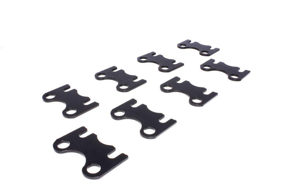 COMP CAMS 4808-8 COMP Cams 4808-8 Guide Plate, Small Block Chevy Flat for 5/16 Diameter Pushrods, Black