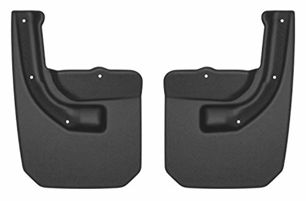 Husky Liners 59151 Husky Liners Custom Mud Guards – Fits 2018-2026 Jeep Wrangler (JL), 2018 Wrangler (JK) – Rear Set, 2-pc Black - 59151