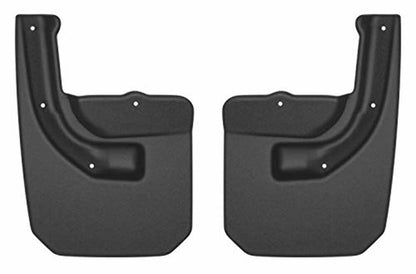 Husky Liners 59151 Husky Liners Custom Mud Guards – Fits 2018-2026 Jeep Wrangler (JL), 2018 Wrangler (JK) – Rear Set, 2-pc Black - 59151