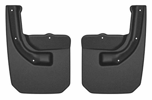 Husky Liners 59151 Husky Liners Custom Mud Guards – Fits 2018-2026 Jeep Wrangler (JL), 2018 Wrangler (JK) – Rear Set, 2-pc Black - 59151