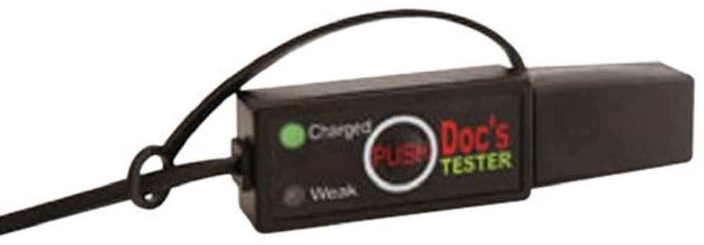 WIRTHCO 20040 WirthCo Battery Doctor 20040 Instant State of Charge Battery Tester, Push-Button 12 Volt Diagnostic Tool with 24 Inch Lead Wire, Ring Terminals, 3 Amp Fuse Included