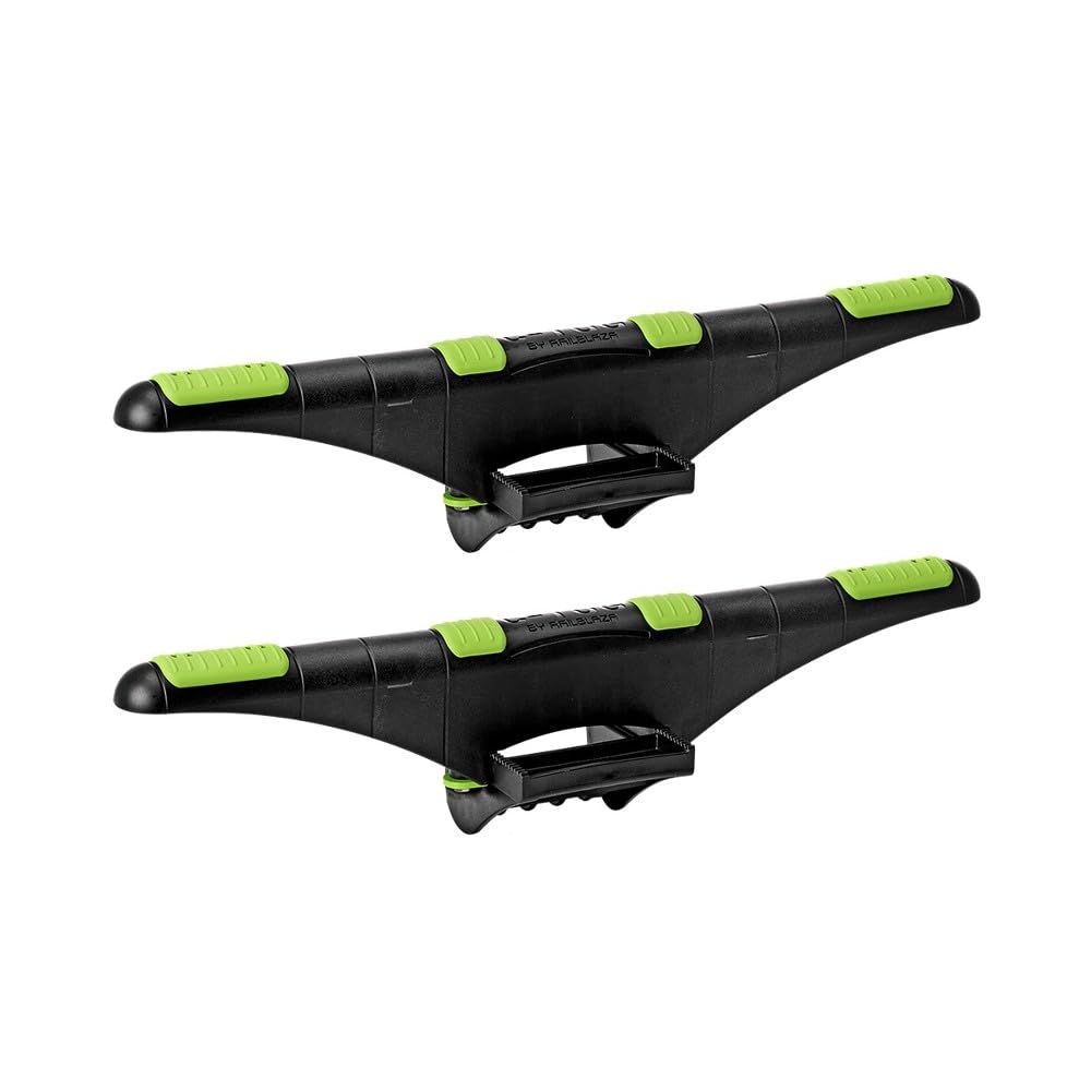 RAILBLAZA 50-0012-71 RAILBLAZA C-Tug Kayak Cart – Adjustable Width Hull Rails – Fits Most Kayak Hatches – Lightweight – Non-Slip Rubber Hull Rails – Compatible with Kiwi & Sandtrakz Wheel Carts – Kayak Trailer & Wheels