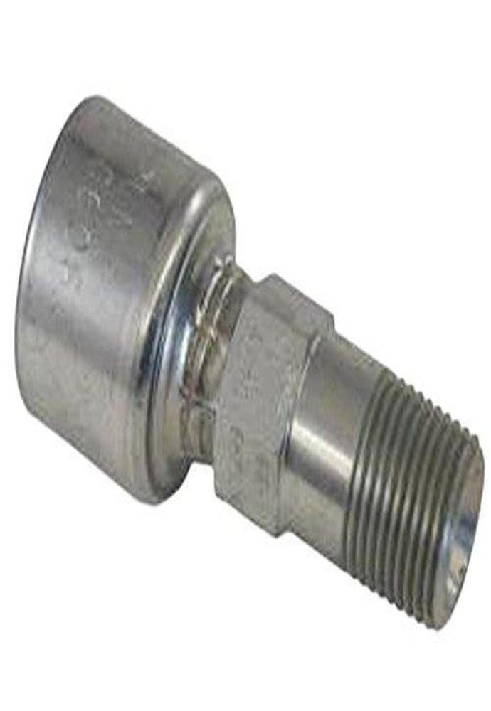 Gates G25101-0406 MegaCrimp Couplings, Male Pipe Long Nose, Zinc