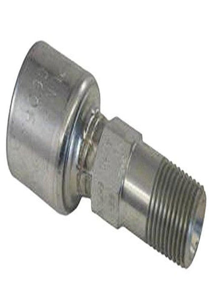 Gates G25101-0406 MegaCrimp Couplings, Male Pipe Long Nose, Zinc