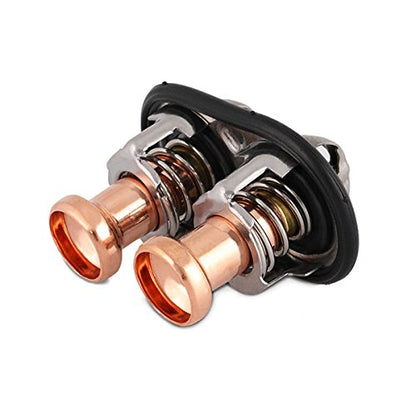 MISHIMOTO MMTS-F2D-11H Mishimoto MMTS-F2D-11H High-Temp Primary Cooling System Thermostat Fits Ford 6.7 Powerstroke 2011-2016