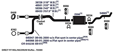 AP EXHAUST 38728 AP Exhaust Products 38728 Exhaust Pipe