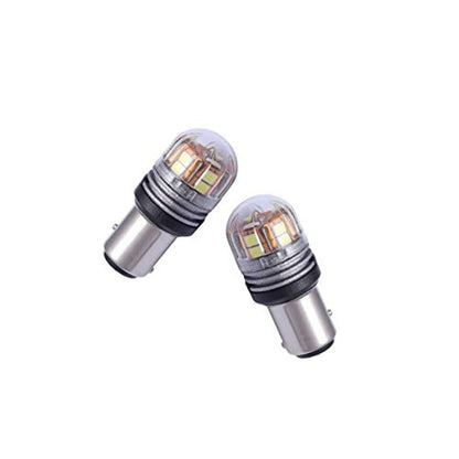 PUTCO HC1157R Putco HC1157R Universal LumaCore 1157 Red - PAIR (x3 Strobe with Bright Stop)