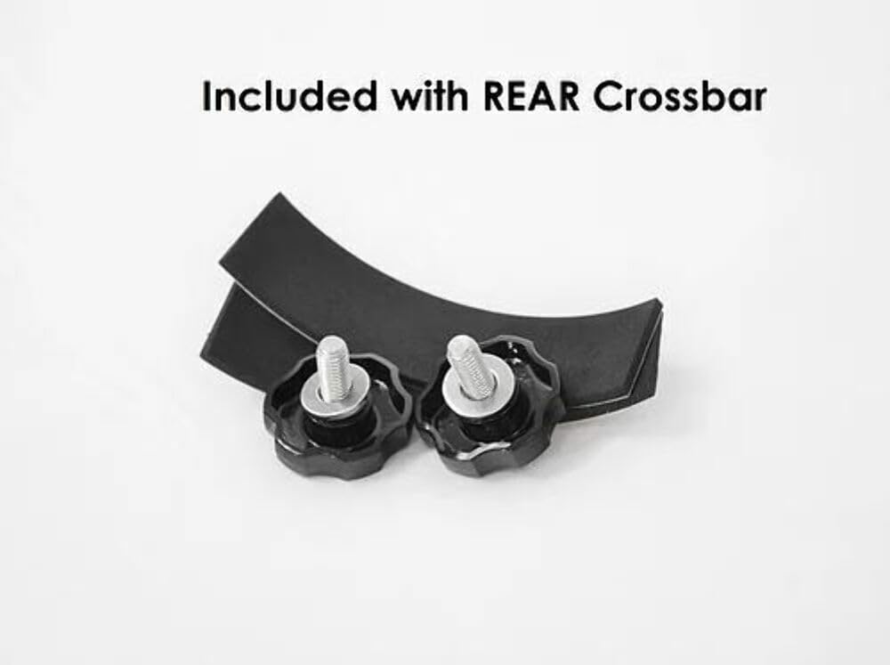 EXPOSED RACK 8-00-9603-BK Exposed Rack® - Solid Rear Xbar-Blk (8-00-9603-Bk)