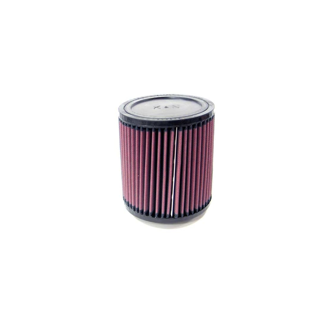 K&N FILTER RU-1000 K&N High-Flow Original Lifetime Universal Clamp-On Air Filter: High Performance, Premium, Washable: Flange Diameter: 2.4375 In, Filter Height: 6 In, Flange Length: 0.625 In, Shape: Round, RU-1000