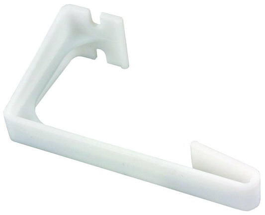 JR PRODUCTS 81485 JR Products 81485 Side Curtain Retainer , White