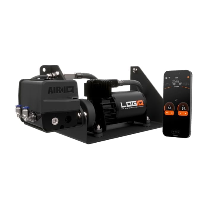 LOGIQ 50-41200 ReadyLIFT Logiq AirIQ 50-41200 Air Management Package. Pre-Assembled, 2-Channel, 275SD Compressor