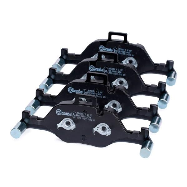 BREMBO P06107 Brembo P06107 Low-Met Front Disc Brake Pad Set BMW OE# 34116875396