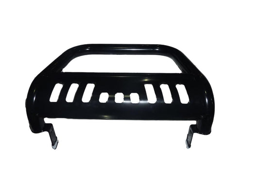 TRAILFX B0036B TrailFX Bull Bar with Skid Plate Fits Chevrolet Silverado 1500 2020-2025 Black Powder Coated Steel 3 Inch Diameter Bolt-On Holes for Optional Lighting TrailFX B0036B