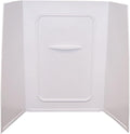 Lippert Replacement 24" x 36" x 62" White Bathtub Wall Surround with Scratch-Resistant ABS Acrylic for RVs, Manufactured Homes, Travel Trailers, 5th Wheels, Motorhomes - WPF243662SPK