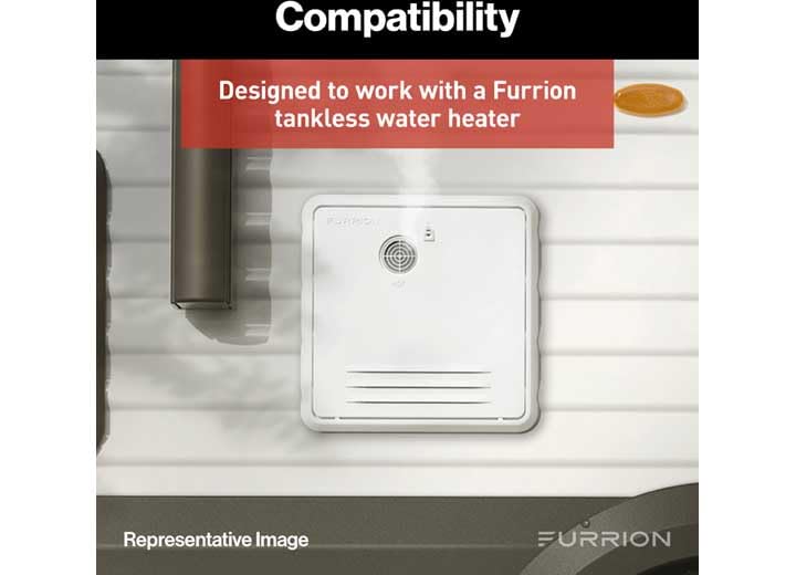 FURRION LLC FWH46EA-PS-AM Furrion 18.1" x 18.1" White Retrofit Door for Tankless RV Water Heating System FWH46EA-PS-AM