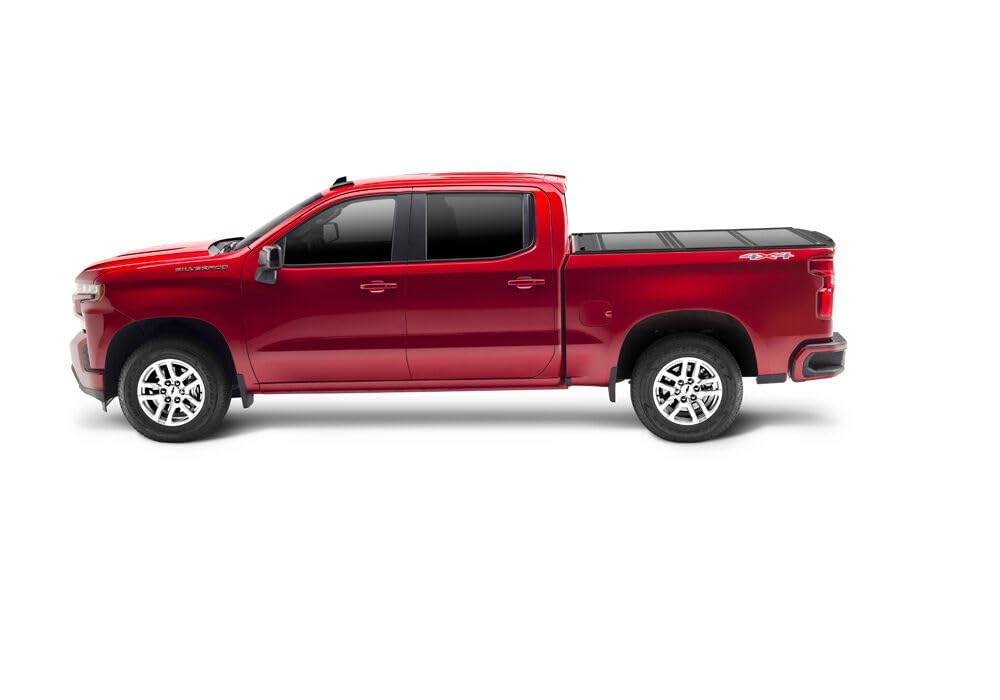 UNDERCOVER UX12029 RealTruck Undercover Ultra Flex Hard Folding Truck Bed Tonneau Cover | UX12029 | Fits 2023-2025 Chevy/GMC Colorado/Canyon 5' 2" Bed (61.7")
