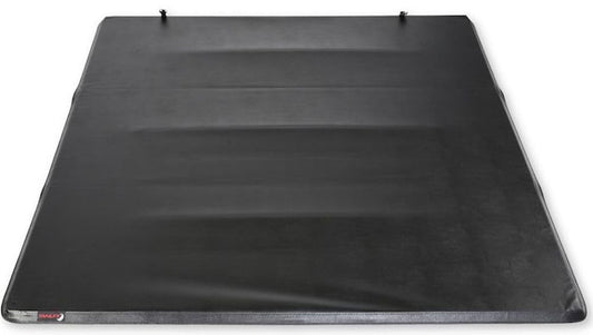 TRAILFX TFX1118 TrailFX Soft Tri-Fold Tonneau Cover Fits Chevrolet Silverado 2500 HD 6.8 ft Bed 2020-2026 Black Vinyl with Aluminum Rails 3 Panels and 2 Folds Clamp-On TrailFX TFX1118