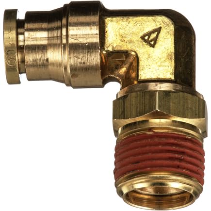 GATES G31124-0604 Gates G31124-0604 AIR BRAKE TO MALE PIPE SWIVEL-90 (SURELO