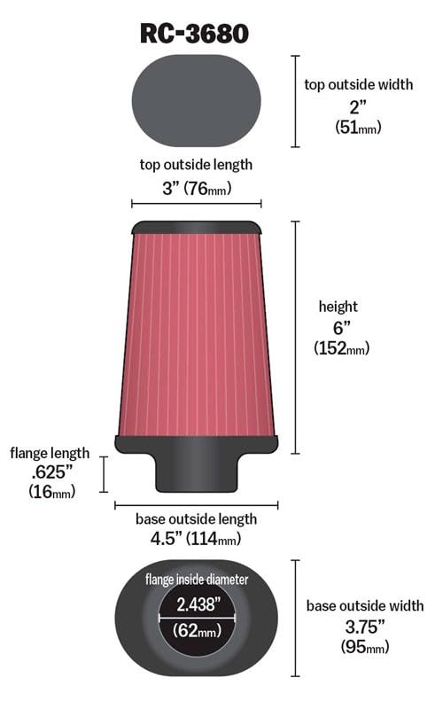 K&N FILTER 63-3113 K&N Cold Air Intake Kit: High Performance, Increase Horsepower, 57-1122P