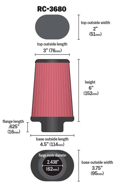 K&N FILTER 63-3113 K&N Cold Air Intake Kit: High Performance, Increase Horsepower, 57-1122P