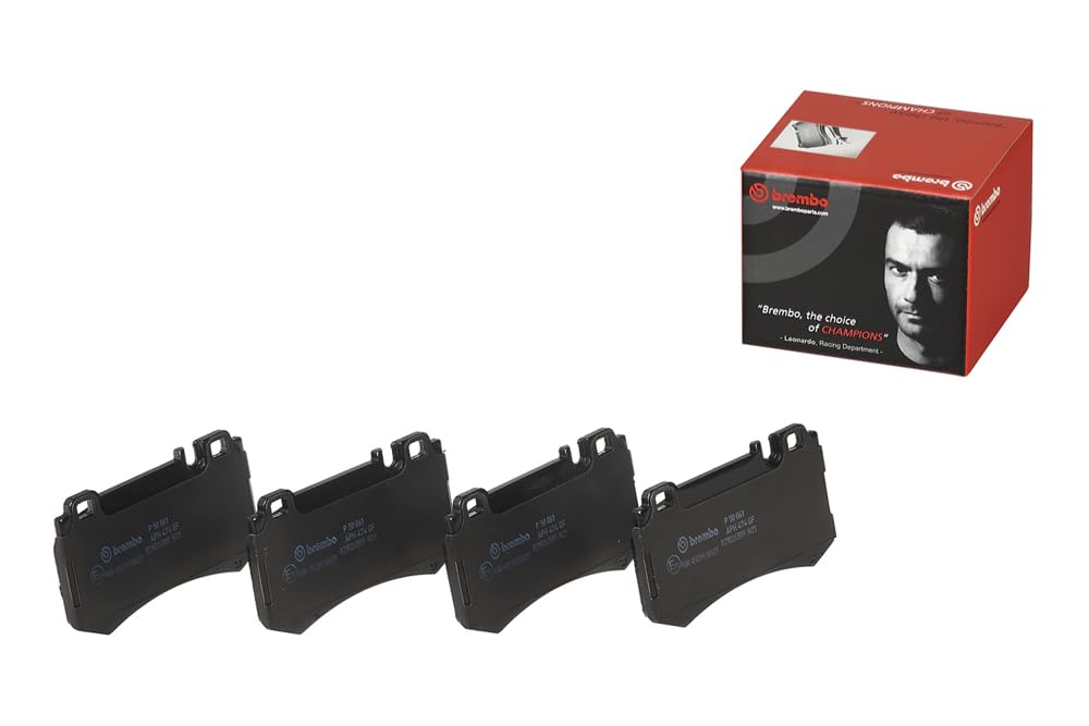 BREMBO P50061 Brembo P50061 Low-Met Rear Disc Brake Pad Set MERCEDES-BENZ OE# A0044204720