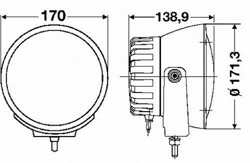 HELLA 009094331 HELLA 009094331 Lamp Re 4000I Cpct Xen Drv D1S 12V Ece, Multi