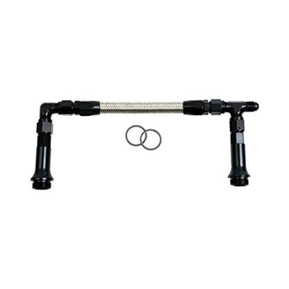 SPEEDFX 575117B Speedfx 575117B -6AN BLK DUAL INLET HOLLEY 4150