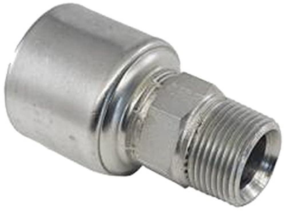 Gates G43100-1616 GL Couplings, Male Pipe NPTF, 30 Cone Seat, 1"
