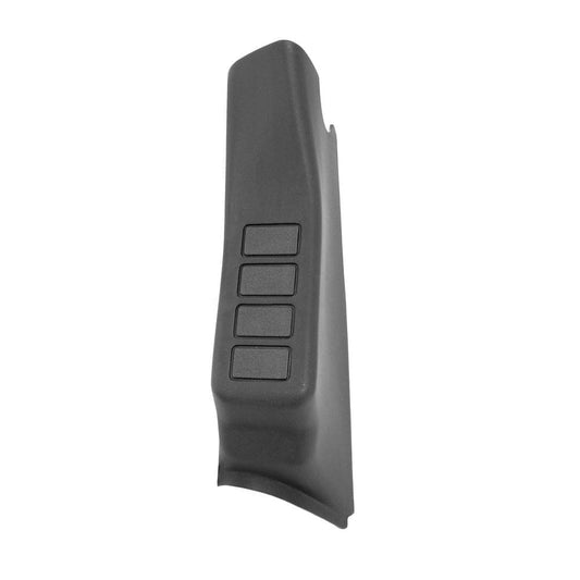 RUGGED RIDGE 17235.58 Rugged Ridge Switch Pod for Jeep Wrangler JK – Thermoplastic Olefin (TPO), Grey – 17235.58 – Fits 2011-2018 Jeep Wrangler JK