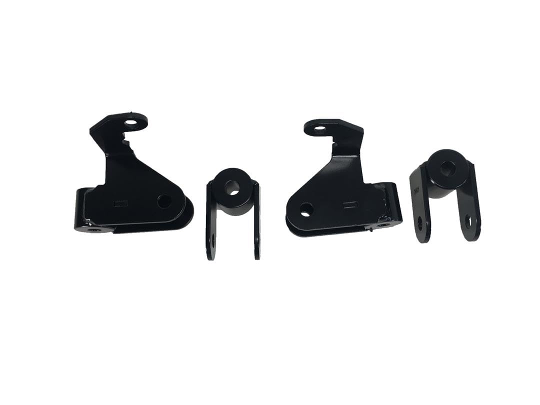 FABTECH FTS24241 Fabtech Spacer Lift Kit With Stealth Shocks, Black, FTS24241