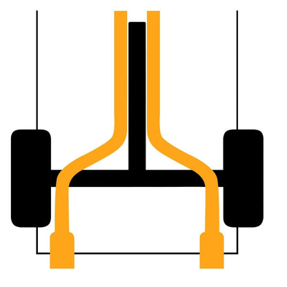 BORLA 140406 BORLA 140406 Cat-Back System for 2011-2021 Jeep Grand Cherokee Sub Models Limited/Overland/Trailhawk 5.7L V8 Auto. Trans. 2 & 4WD 4 Door With "Under Bumper" Tip Exit. EXC. With Reusable Factory Tips