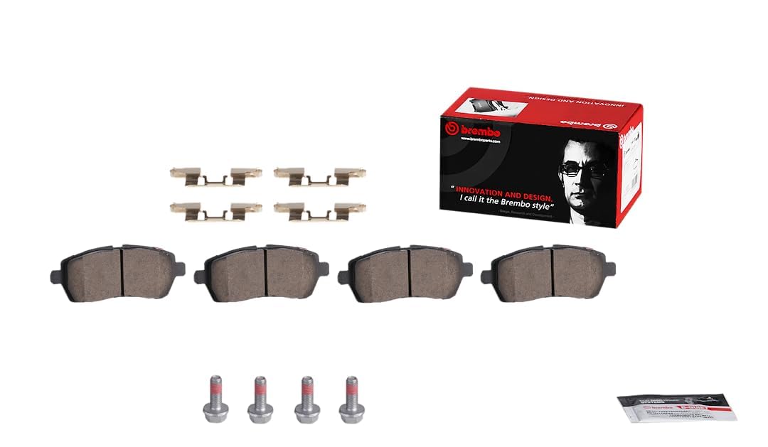 BREMBO P24072N Brembo P24072N Premium Ceramic Front Disc Brake Pad Set FORD/FORD AUSTRALIA/MAZDA OE# 1788734