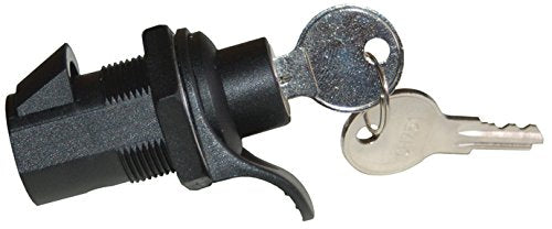 RV DESIGNER L532 RV Designer L532-1" Push Compartment Hatch Lock, 2 Keys Coded 751, Black