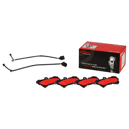 BREMBO P85065N Brembo P85065N Premium Ceramic Front Disc Brake Pad Set AUDI/PORSCHE/VW OE# 95535193911