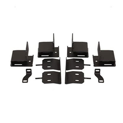 TRAILFX JRB001T Heavy-Duty Aluminum Roof Basket Cargo Carrier for Wrangler JL & Gladiator Direct Fit No Drill Application