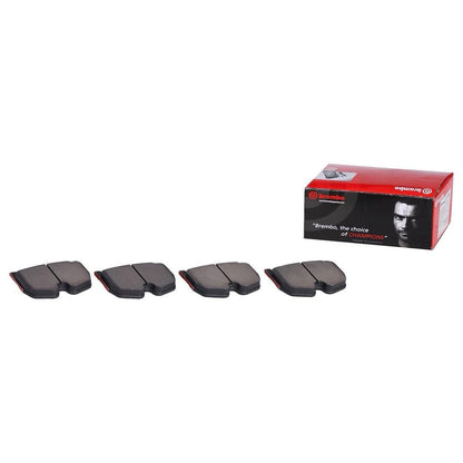 BREMBO P50061N Brembo P50061N Premium Ceramic Rear Disc Brake Pad Set MERCEDES-BENZ OE# A0044204720