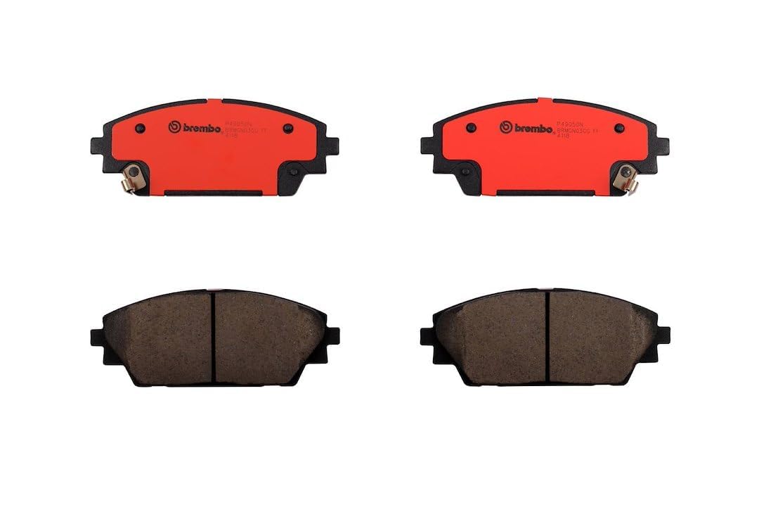 BREMBO P49050N Brembo P49050N Premium Ceramic Front Disc Brake Pad Set MAZDA OE# B6YS3328ZA