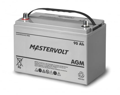 MASTERVOLT 62000900 Mastervolt 62000900 MV 12/90 AH AGM BATTERY
