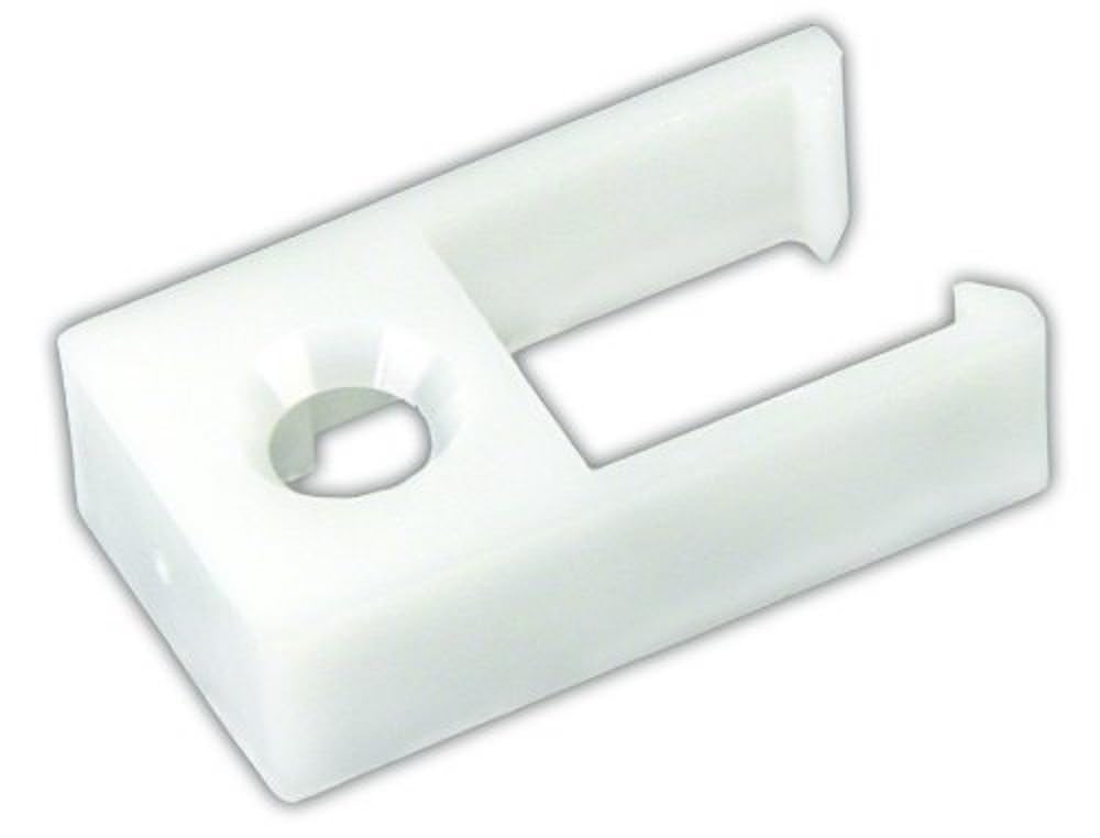 JR PRODUCTS 81385 JR Products 81385 End Stop - Type D , White