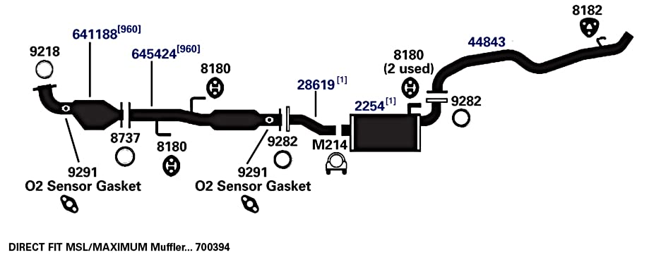 AP EXHAUST 9218 AP Exhaust 9218 Exhaust Gasket