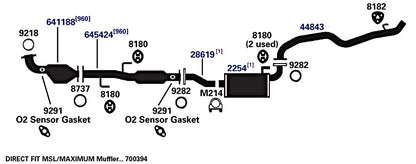 AP EXHAUST 9218 AP Exhaust 9218 Exhaust Gasket