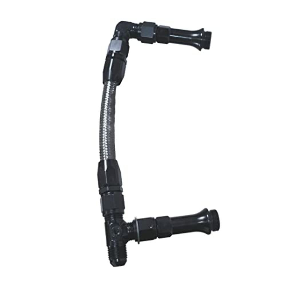 SPEEDFX 575115B Speedfx 575115B -8AN BLK DUAL INLET HOLLEY 4150