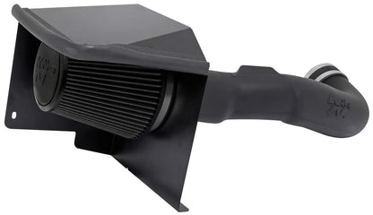 K&N FILTER 30-3070 K&N Cold Air Intake System: Dry-Flow Air Filter, Increase Performance & Towing: Compatible with 2009-2014 Chevy/GMC/Cadillac Silverado, Suburban, Tahoe, Sierra, Yukon, Escalade, Avalanche, 30-3070