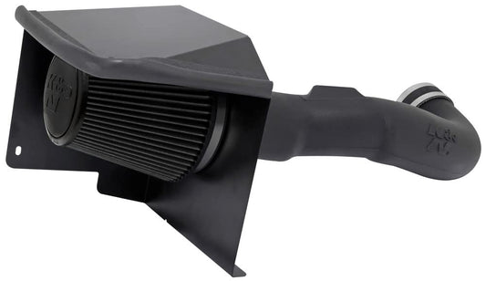 K&N FILTER 30-3070 K&N Cold Air Intake System: Dry-Flow Air Filter, Increase Performance & Towing: Compatible with 2009-2014 Chevy/GMC/Cadillac Silverado, Suburban, Tahoe, Sierra, Yukon, Escalade, Avalanche, 30-3070