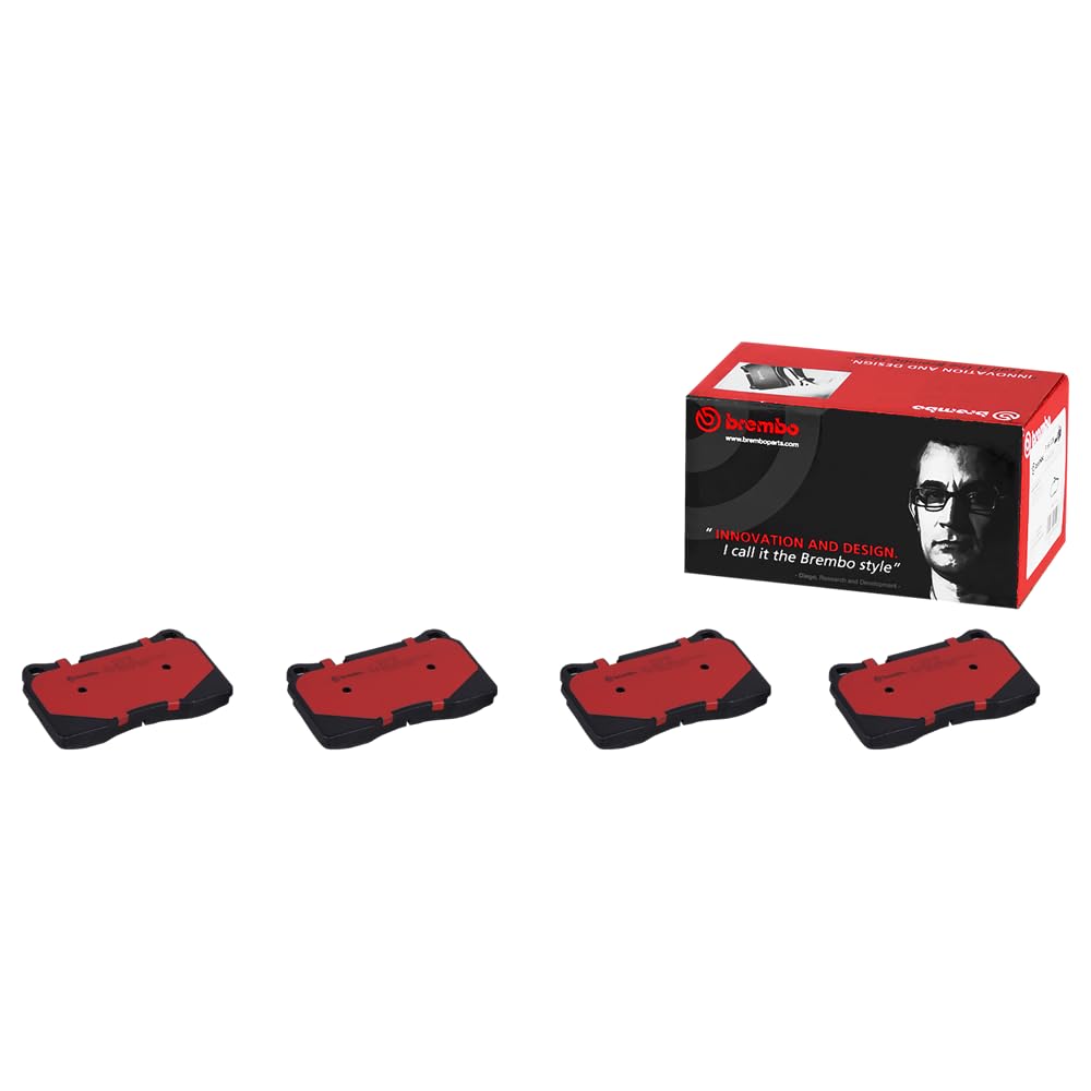BREMBO P44018N Brembo P44018N Premium Ceramic Front Disc Brake Pad Set LAND ROVER OE# SFP500045